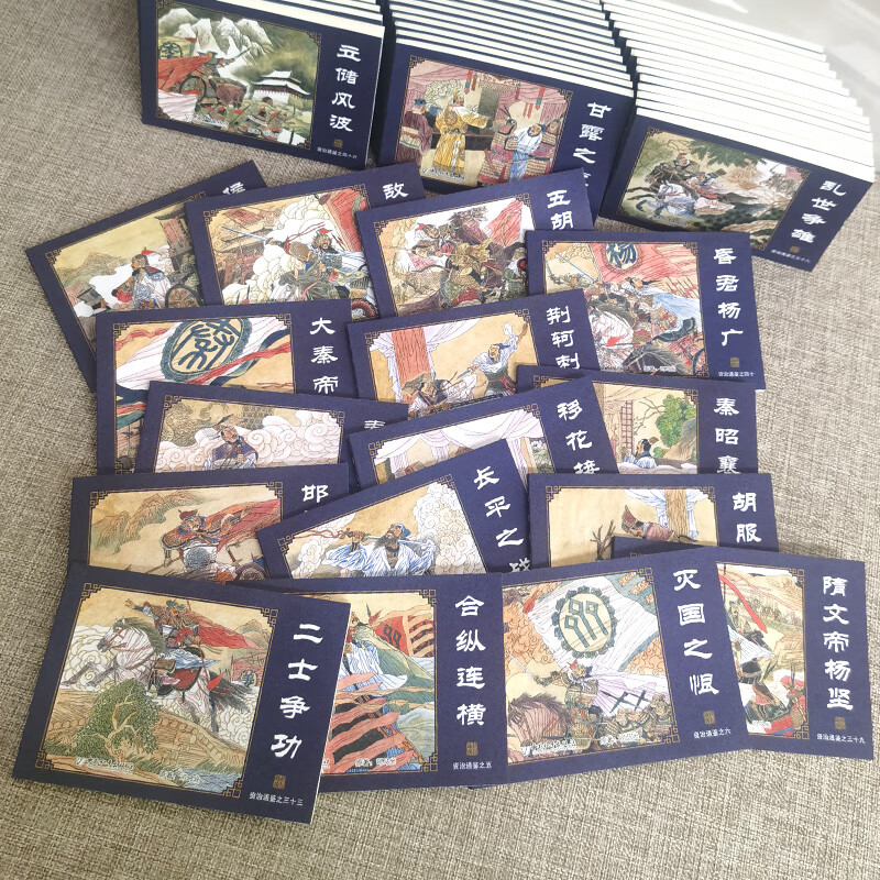A full set of 60 Journey to the West comic book, old version, nostalgic collector's edition, Wu Chengen's Chinese classic collector's edition, the four classic classics. For group purchases, contact customer service to understand the story behind the black myth Wukong. Zizhi Tongjian