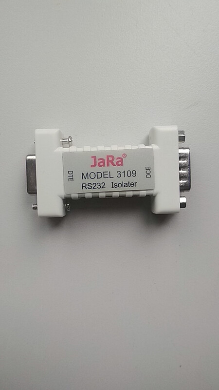 JaRa 3109 DB9 type RS232 serial port three-wire photoelectric isolator RS232 isolator