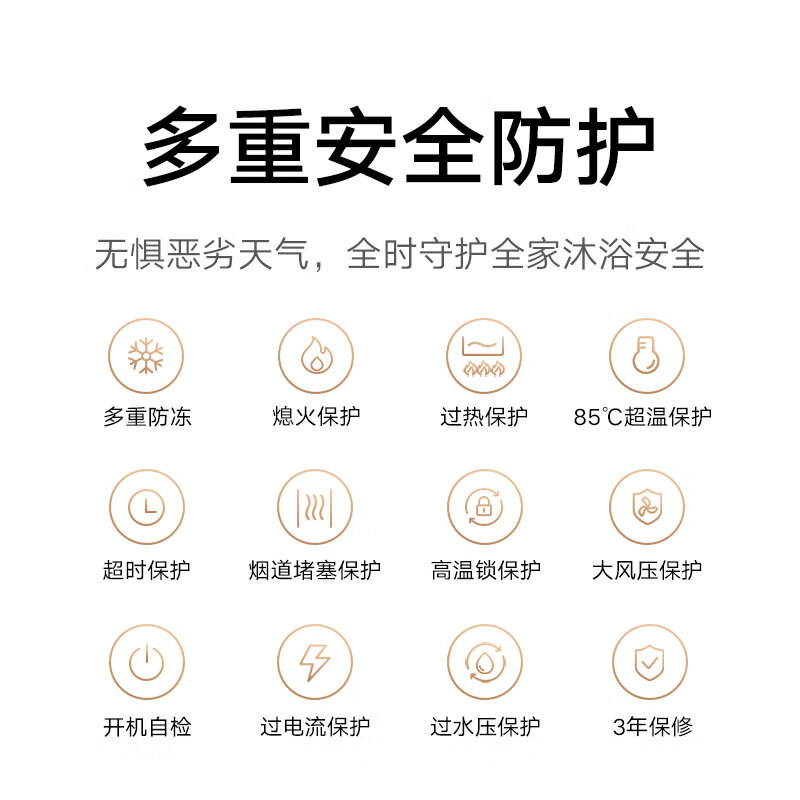 Mijia Xiaomi Dual Drive Water Servo Constant Temperature S10 16-liter Smart Gas Home Water Heater Level 1 Silent Natural Gas Capacity Increase Energy Saving Gas Trade-in MJ05