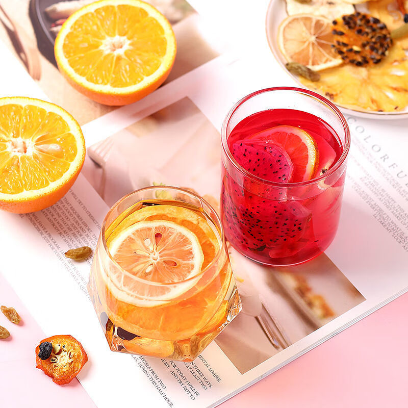 Kejuhua's Yoga Flower and Fruit Tea Lip Teacher's Combination Fruit Tea Bags Nutritional Internet Celebrity Passion Fruit Lemon Slices Soaked in Water Passion Fruit Kumquat Tea 2kg (20-22 bags)