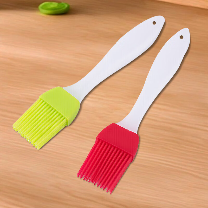 Suncojia oil brush, silicone oil brush, high temperature resistant food brush, seasoning brush, brush, barbecue oil brush, two pack