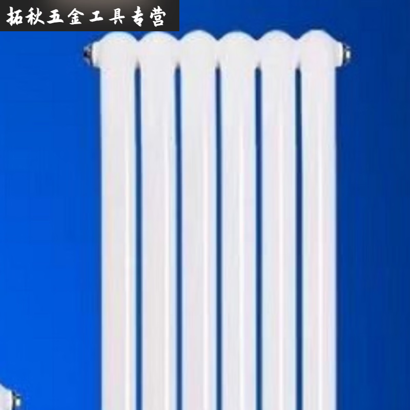 Ji Litian customized new horizontal steel thickened radiator for large family radiator steel two-column wall-mounted radiator 6 columns long 440mm custom round head wall thickness 2.0 medium 30 high 37 cm