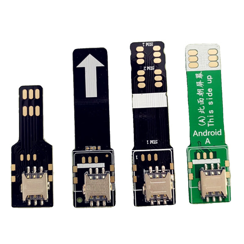 Suitable for business hall card opening test Android Apple mobile phone card inserter mobile phone external card tray card slot card reader Android A external Micro card