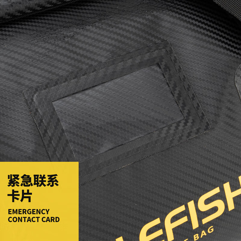 KELEFISH Motorcycle Tail Bag Motorcycle Touring Waterproof Bag Riding Bag Large Capacity Yellow-40L