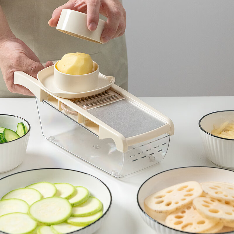 Zhang Xiaoquan multifunctional vegetable cutter five-in-one grater slicer C500691