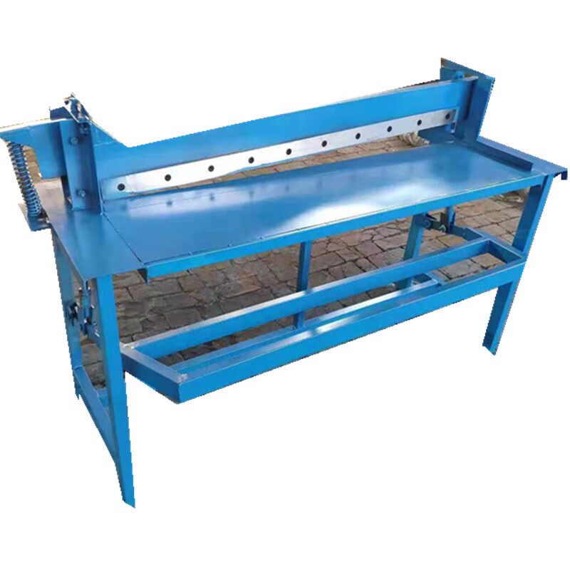 Suli King Kong mesh shearing machine, screen flattening machine, gold steel mesh flat cutting all-in-one machine, screen window mesh cutting and flattening machine, blue manual rubberized screen flattening machine