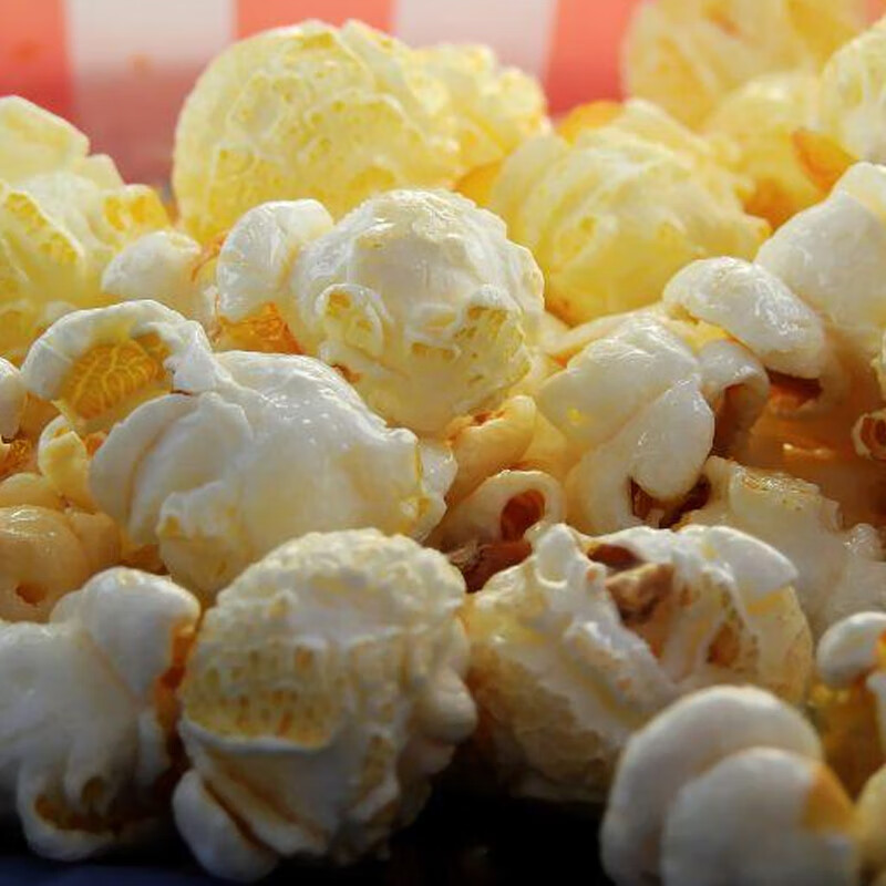 Hongyi Western Kitchen popcorn machine for commercial stalls, new fully automatic machine, electric popcorn popcorn puffer, popcorn machine, corn raw material, butterfly 3-in-1 120 packs (cream flavor)
