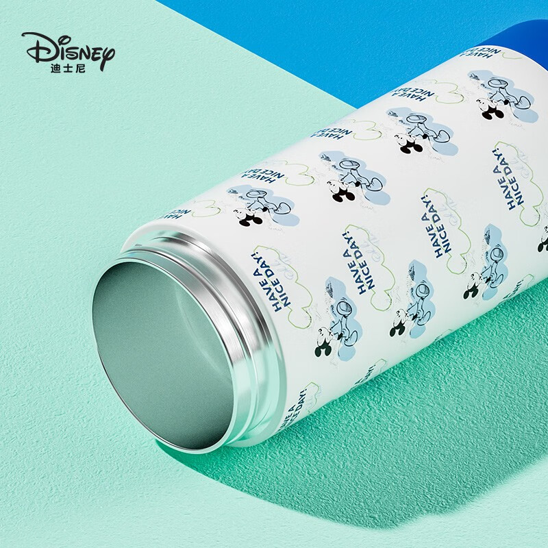 Disney (Disney) Insulated Cup Men's 316 Stainless Steel Water Cup Primary School Student Special Drinking Cup Portable Large Capacity Handy Water Cup HM3496M