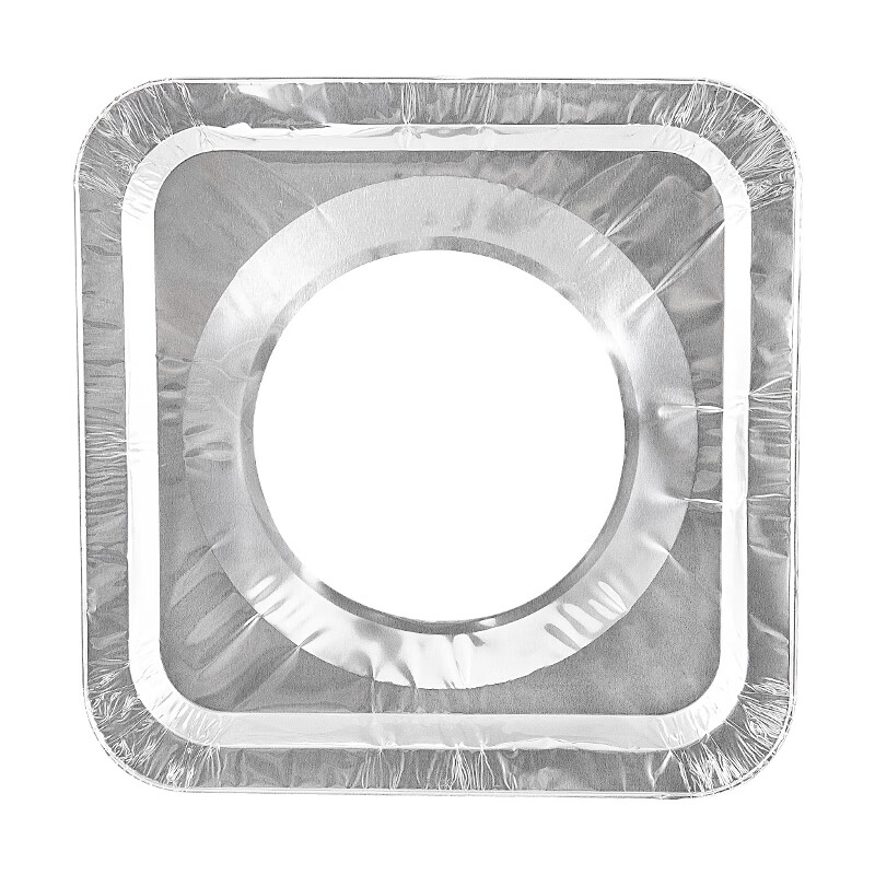 Faxilong gas stove oil-proof mat high temperature resistant tin foil aluminum foil sticker easy to clean square 30 stove gaskets