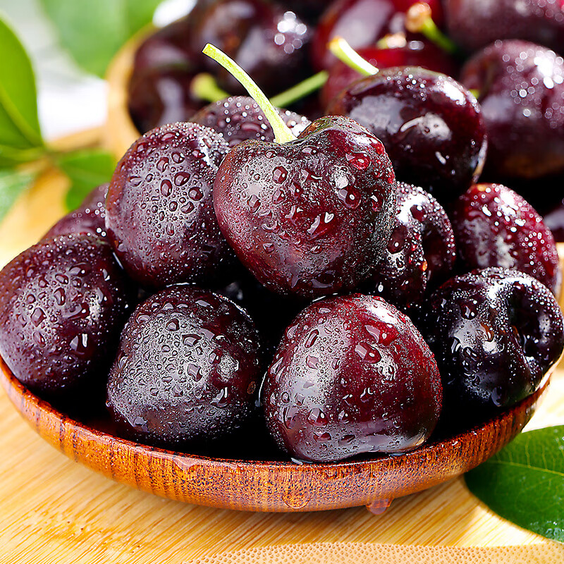 Spot imported Chilean cherries, fresh cherries in season, high-end extra large Chilean cherries whole box pregnant woman gift box 2500g (net weight) extra large fruit JJ 28-30mm