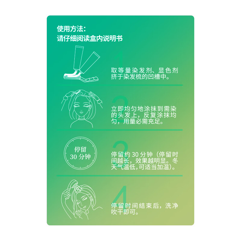 Zhang Hua (SAVOL) Silk Tiffany Hair Dye Cream Natural Black (Easy Hair Dye Covering Whitening Cream)