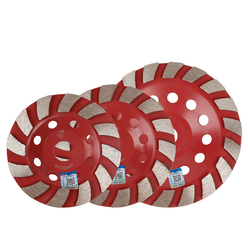 Little Bee diamond bowl grinder angle grinder grinding disc marble stone bowl-shaped grinding disc concrete cement grinding disc thickened 150mm large nugget bowl grinding thickened version one piece