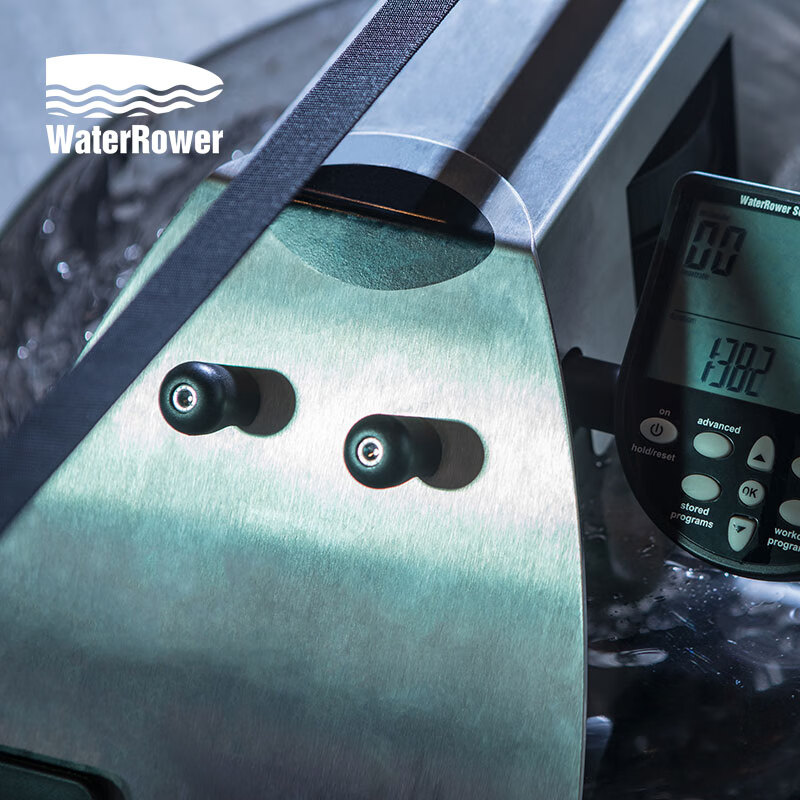 WaterRower original imported household water resistance rowing machine rowing machine fitness equipment stainless steel brushed S1 standard model