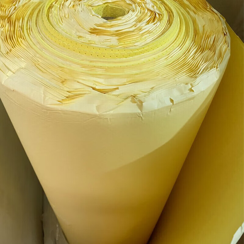 Adhesive-lined cotton EVA foam low-temperature thermoplastic plate auxiliary materials brace inner padding brace auxiliary materials to reduce friction yellow 10 meters