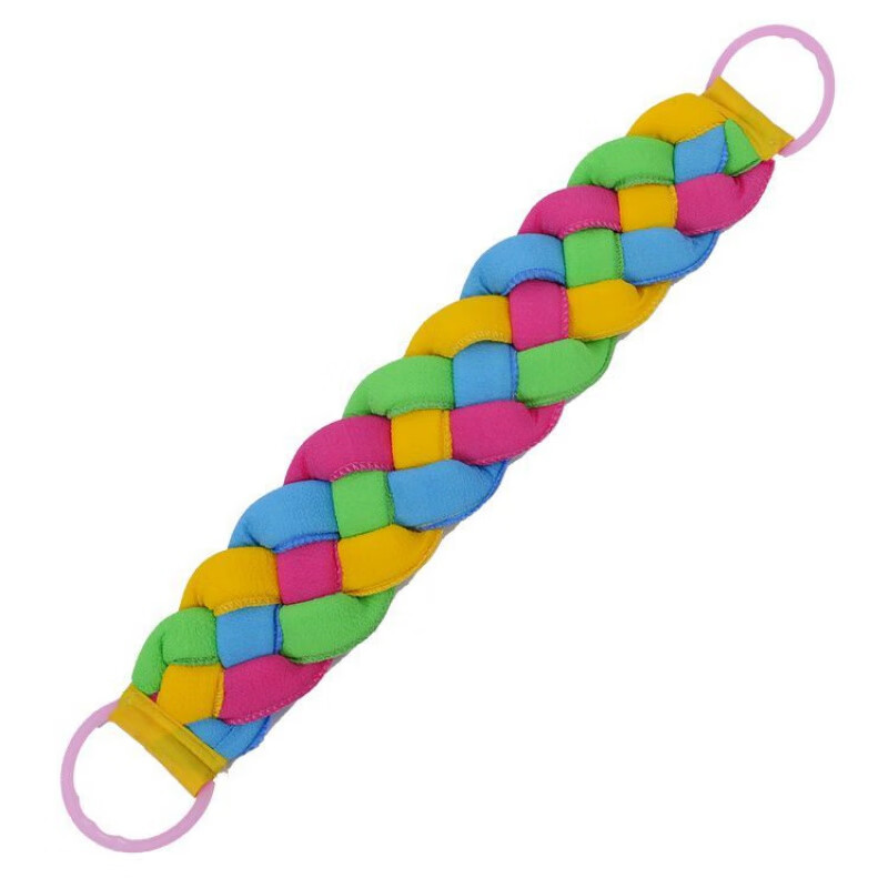 Twist braided bath towel, bath towel, bath towel, bath and back rub artifact, back rub without asking for help, coarse sand, lengthened bath towel, four pieces - pull back strip, coarse sand version, thickened - recommended