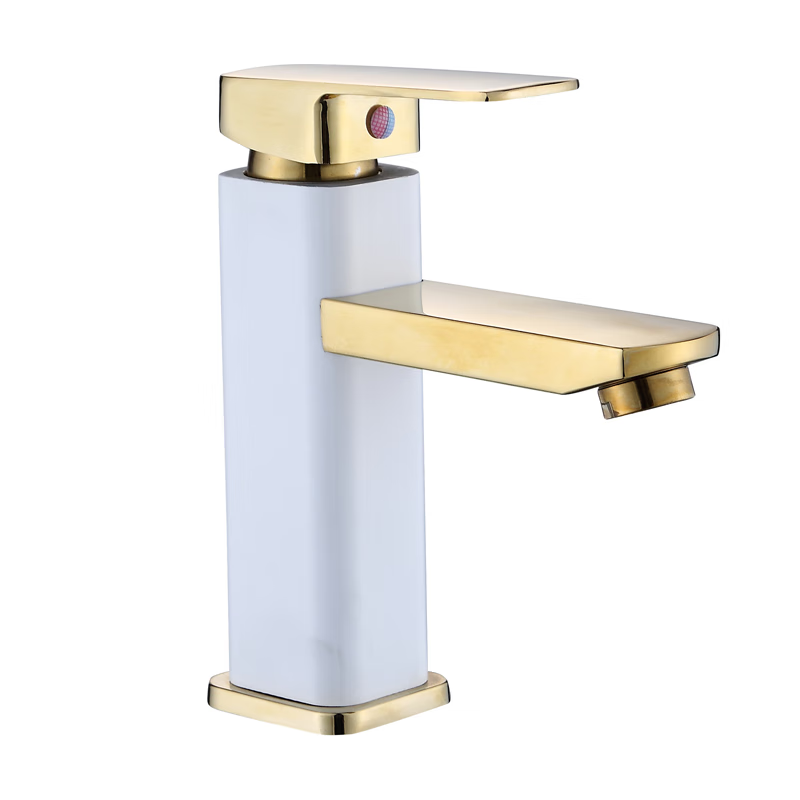 Yaokan Shengji faucet single cold water washbasin faucet stainless steel washbasin bathroom counter basin heightened and lengthened single cold water (upgraded version) white single faucet