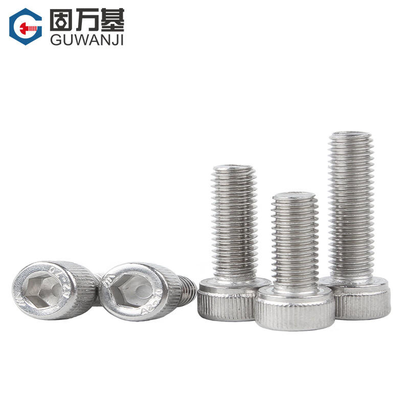GUWANJI Hexagon socket head screws GB/T 70.1 304 stainless steel cup head hexagon socket screws M8x25 50 pcs/pack