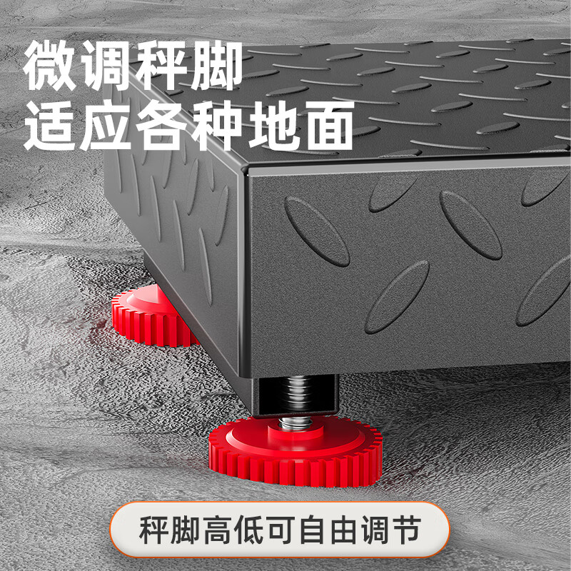 Yiwei 300kg electronic scale commercial precision small platform scale weighing 100kg household food high-precision stall scale 180KG ultra-thick 30*40 black characters