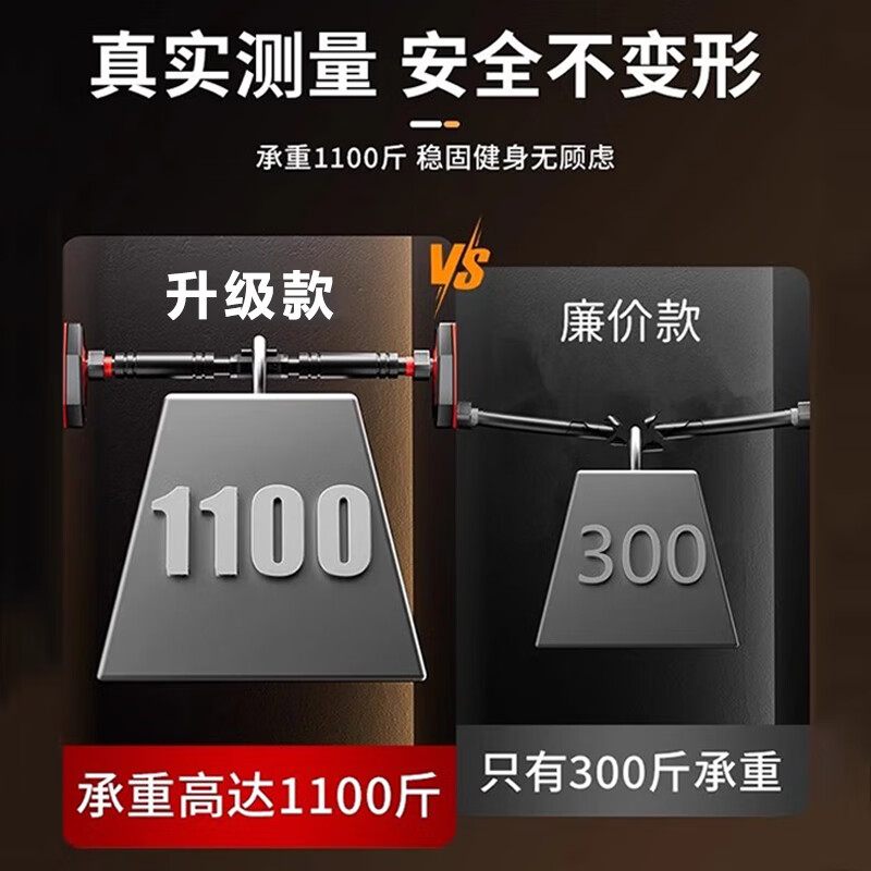 REXL high school entrance examination students pull-up indoor high school entrance examination horizontal bar adult home punch-free children's pole training fitness equipment high school entrance examination horizontal bar adjustable 136-180cm