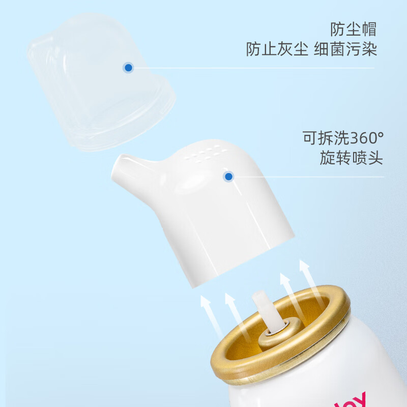 WELLDAY Adult Isotonic Saline Nasal Wash Seawater Nasal Sprayer NN-D1-100ml Sea Salt Water