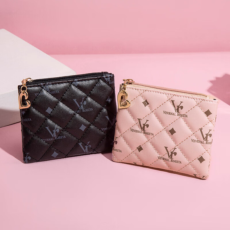 Versatile menstrual bag, coin bag, lightweight key bag, high-end lipstick bag for girls, yellow