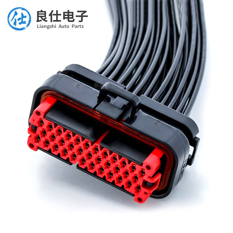 Automotive connector 770680-1 waterproof amp connector female header pin seat butt harness plug 776164-1 35-hole female connector 776164-1 wire length 30CM