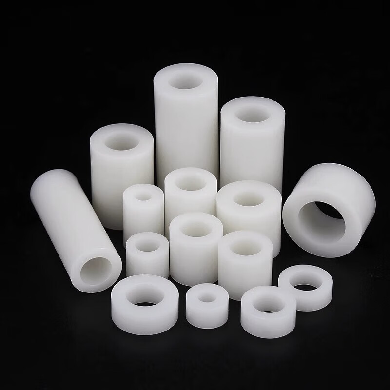Jinchao insulating column plastic gasket straight through column nylon casing ABS padding column washer round hole spacer column M3M4 9*5*20 (100 capsules)