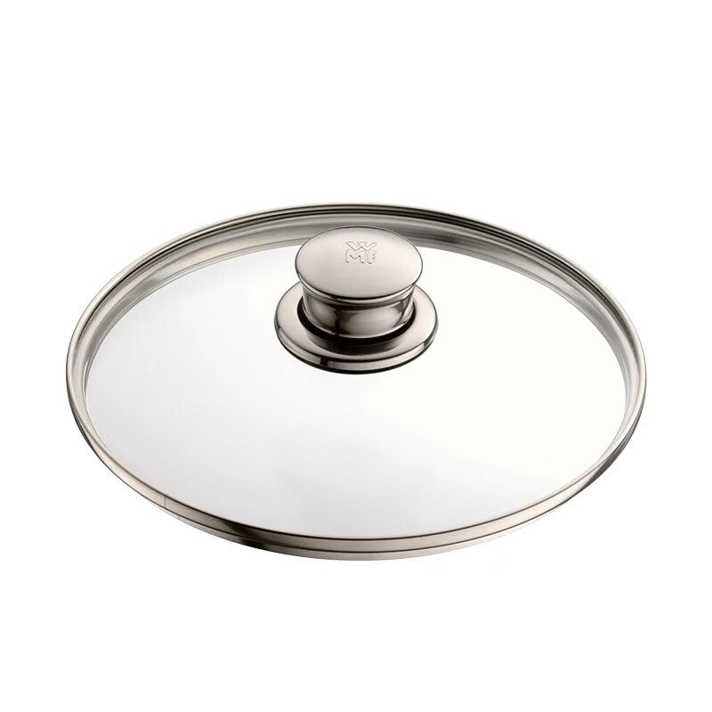 Wmf thickened pot lid 304 tempered glass explosion-proof anti-scalding soup pot flat-bottomed milk pot Zhangqiu iron pot lid pot mouth inner diameter 12cm