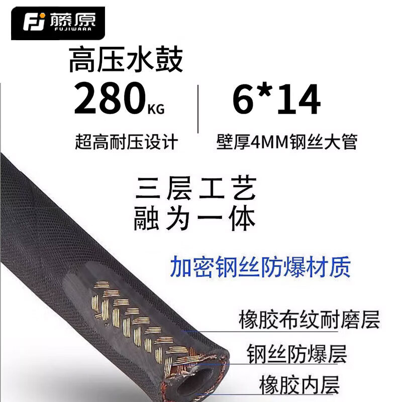 Fujiwara car wash combination air drum high-pressure water and electric drum car wash shop car beauty foam equipment automatic telescopic hose reel three-in-one combination drum (water, gas and electricity combination)