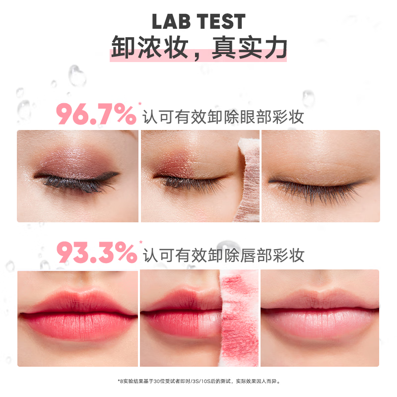 Judydoll 30ml portable eye and lip makeup remover water nourishing deep cleansing New Year gift