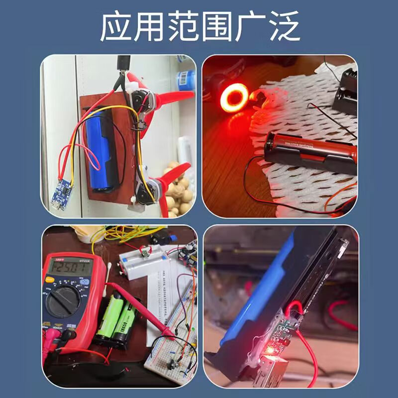 Noran 4 No. 5 back-to-back battery boxes in series, 6V output, with red and black wired battery holder, battery clip, battery holder