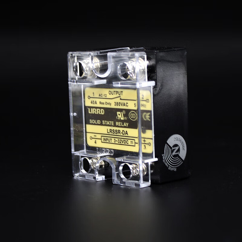 Suitable for solid state relay LRSSR-DA DC control AC SSR-DA40/60/80A 40A (default 380V voltage note)