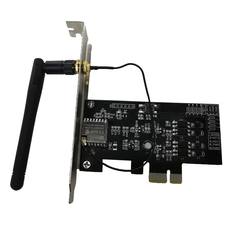 Remote PCIE desktop boot card automatic start control switch stick Xiaodu Xiaoamijia WIFI standard external version USB power supply