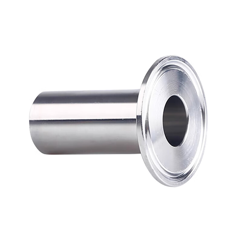 Lingjian Extended Quick Connector Stainless Steel 304/316L Sanitary Quick Connect Chuck End Clamp Joint Automatic Welding 204*Wall Thickness 3*Length 50mm Chuck 217 304