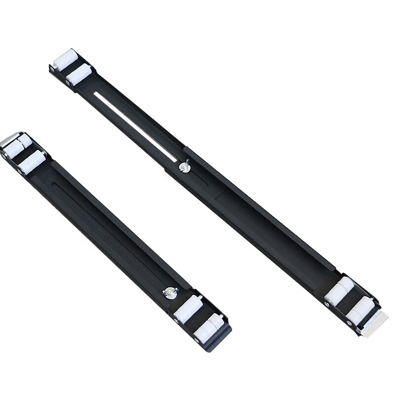 Lunar exploration ultra-thin washing machine base mobile rack refrigerator pad elevated drum pulsator universal 2.5 cm shockproof fixed bracket one pair 2.5 cm black 24 wheels 1 layer