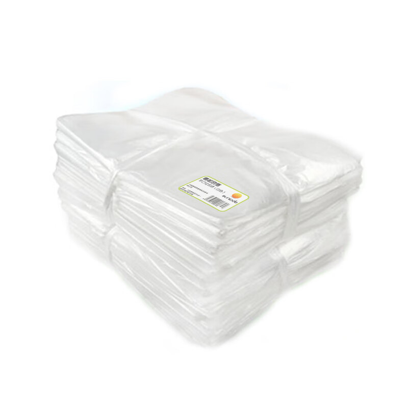 Shanniod White Flat Garbage Bag 450# 50 pieces/bundle