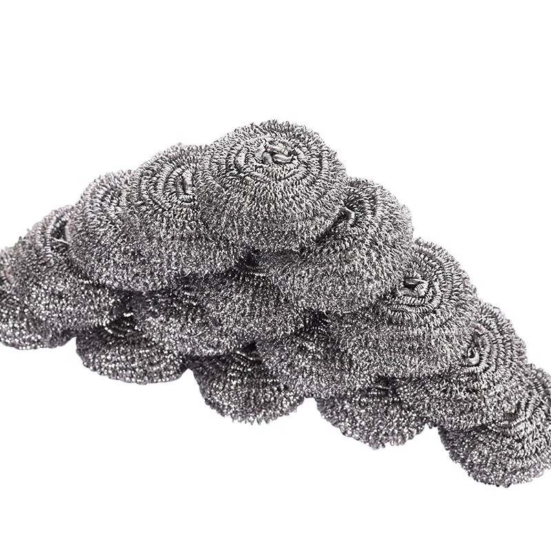 Jinshiluo Steel Balls 100pcs/pack 18g/pc Kitchen Steel Balls Stainless Steel Cleaning Balls Metal Rust Removing Steel Balls KT-285