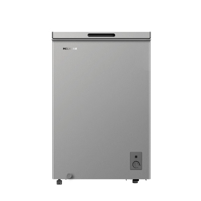 MeiLing 100L one-inverter household refrigeration, freezing, frost-reducing deep-freezer, forced freezing small freezer BC/BD-100DTCQ Star Silver 1L