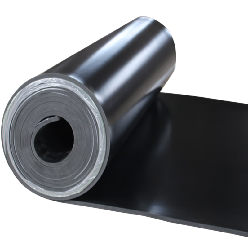 Kezitu high-voltage insulating rubber mat distribution room insulating rubber plate black industrial rubber mat rubber floor mat thickened insulating mat black 2mm thick 1 meter wide 5 meters long