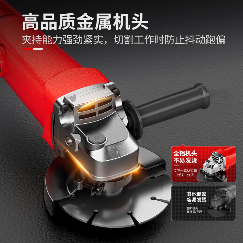 Xinggu angle grinder household electric hand grinder cutting machine polishing machine small hand grinding wheel polishing machine