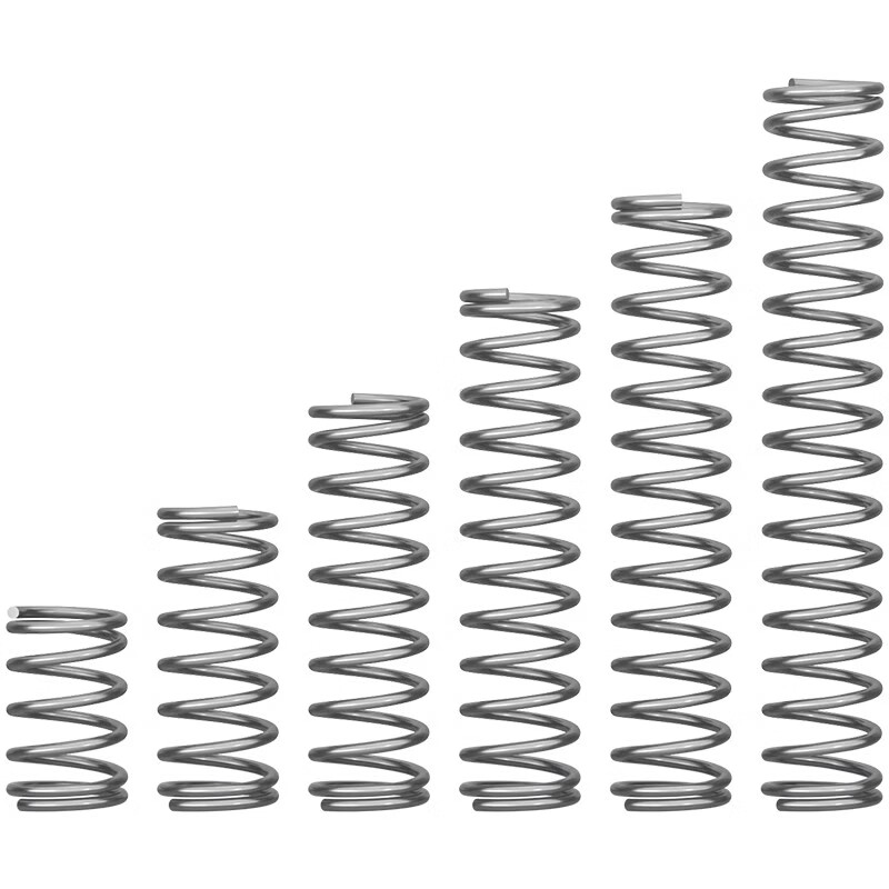 Tianzhuo hardware wire diameter 0.7 0.8 1.0mm spring steel compression spring compression pressure spring shock absorber return Y-shaped spring 1*8*50 5 pcs
