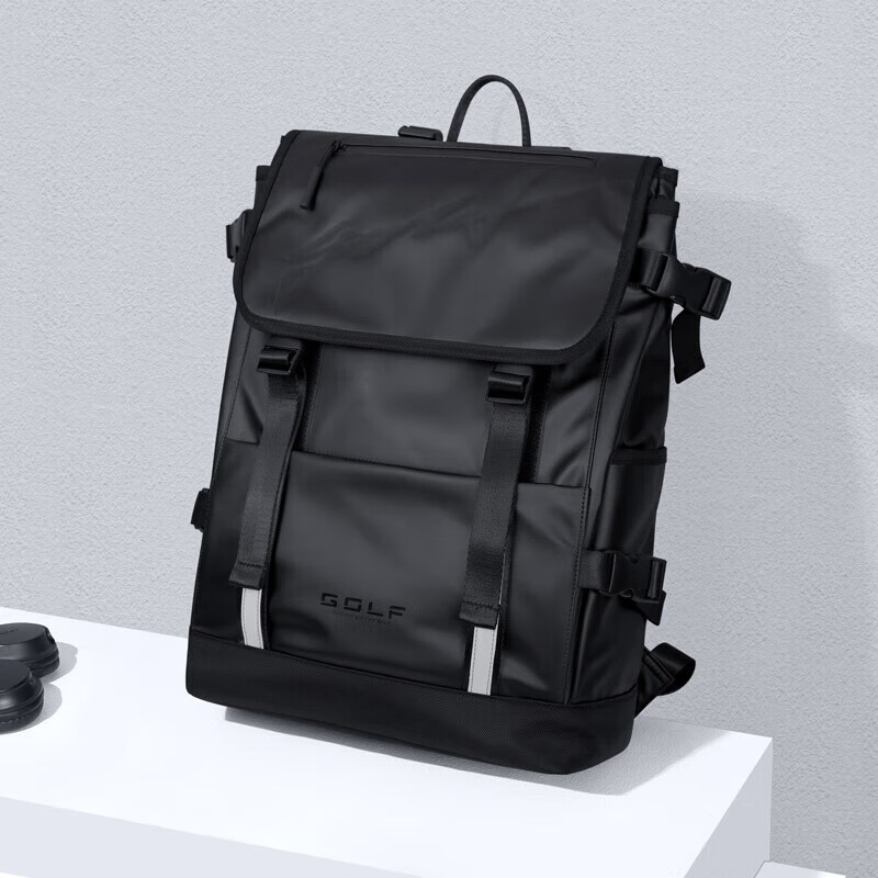 Golf (GOLF) computer bag shoulder 15/16 inch notebook backpack men's casual college student bag business trip light outdoor travel