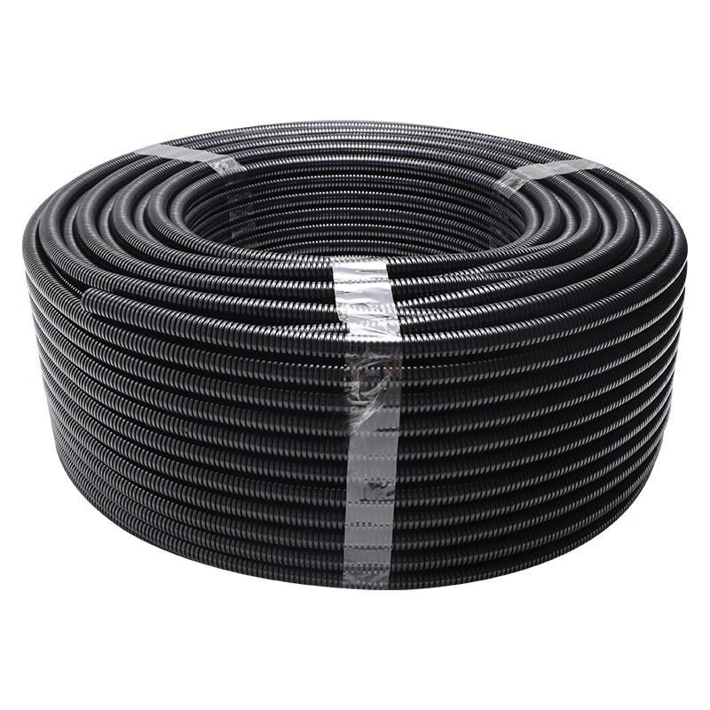 Huili material corrugated pipe pe threading hose wire and cable pa flame retardant pipe protective sleeve threaded pipe hose PE ordinary AD13 (inner diameter 10) 100 meters price