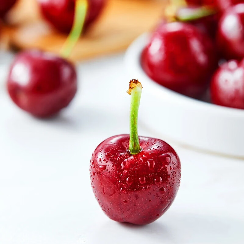 Jingxiansheng Chilean Cherries J Grade 5kg Gift Box with Fruit Diameter 26mm + Fresh Fruit Straight from the Source