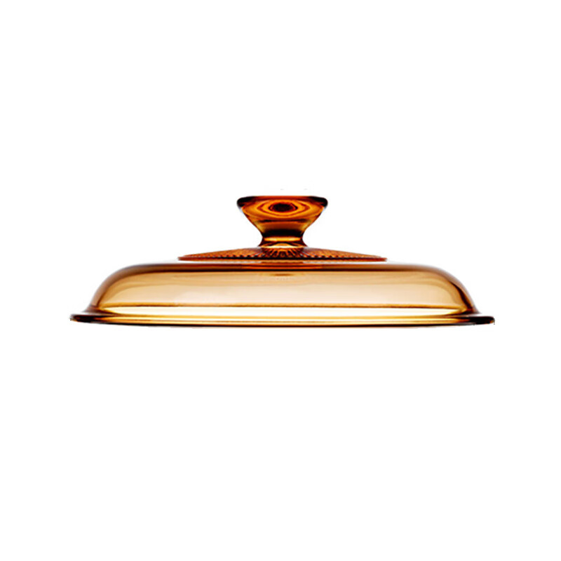 Corning Jingcai original glass pot lid 2.25 1.25 1.5 3.5 5L lid household transparent glass pot lid accessories 1.5L pot lid | Pot mouth diameter 17.5cm