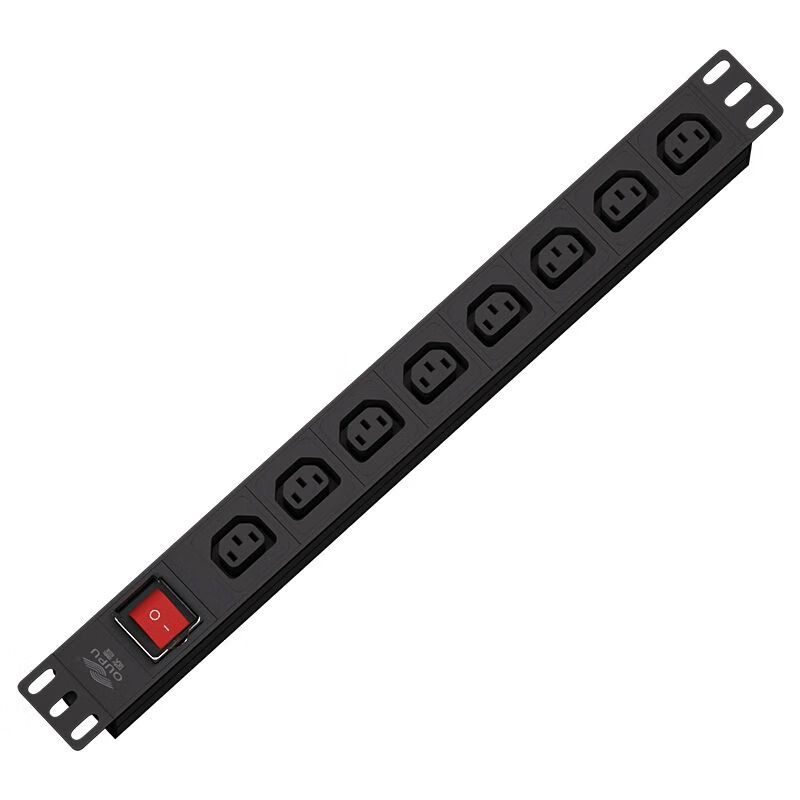 PDU cabinet socket C13C19 computer room server switch IEC plug strip industrial engineering plug strip 4-position C13 switch wireless