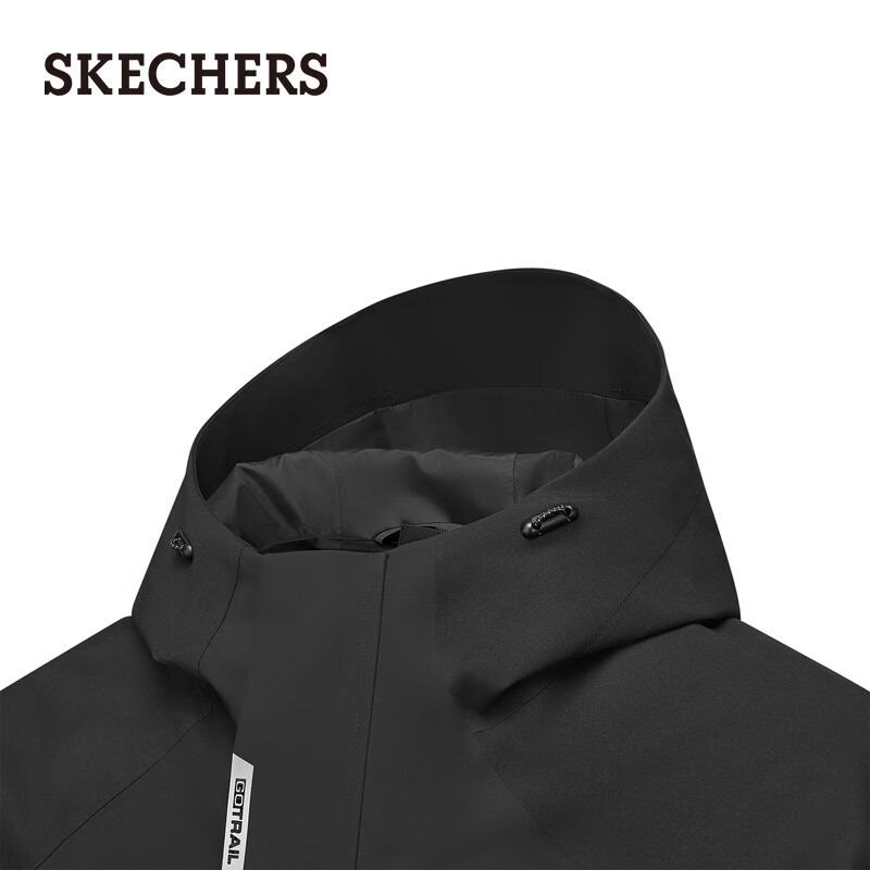 Skechers New Year's Gift Jacket 2025 Winter Warm Hooded Jacket Windproof Jacket for Men and Women P425U019