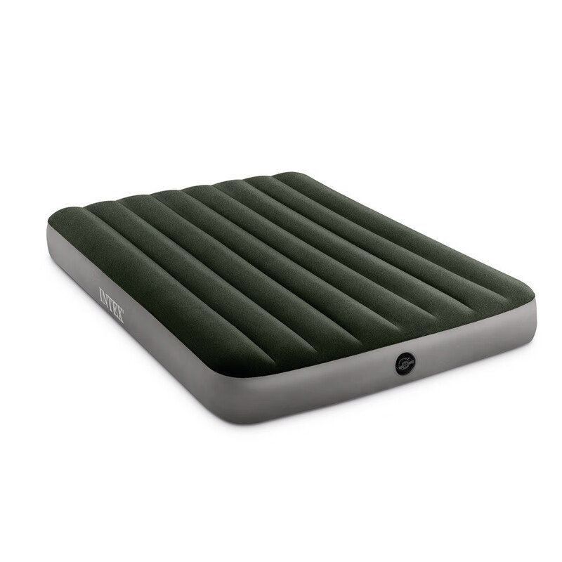 INTEX air mattress, floor air bed, lunch break air sheet, single large folding bed, outdoor 64107 vehicle bed