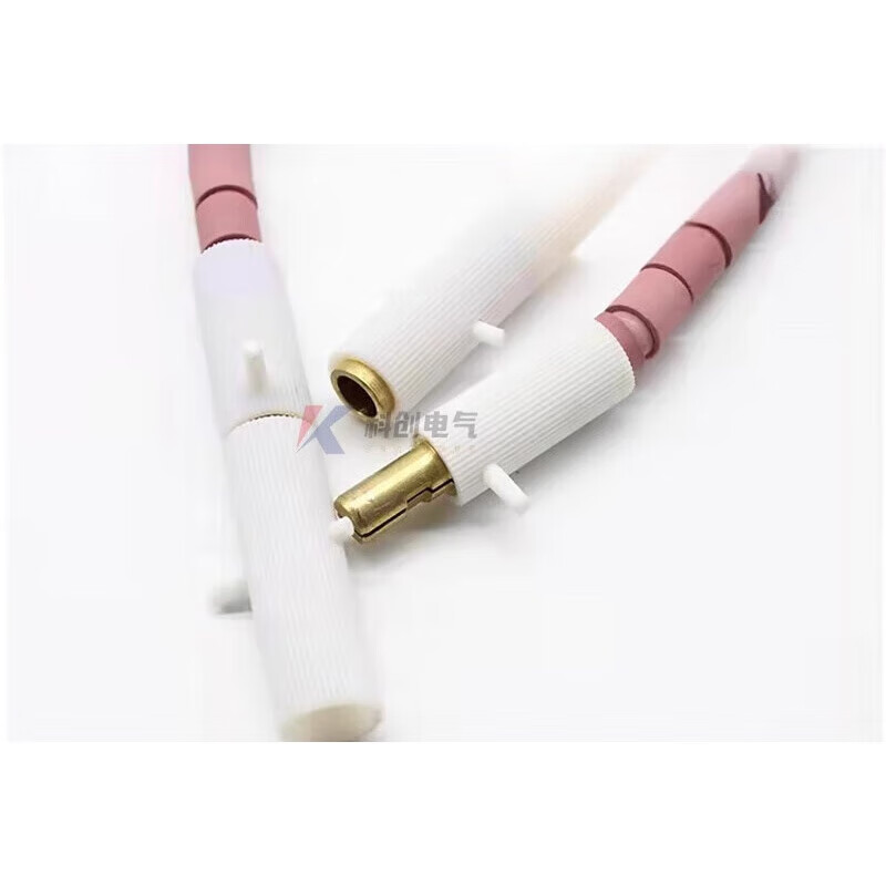 LCD track heater special plug high power male and female connector ceramic heating rope plug quick copper connection set unit price