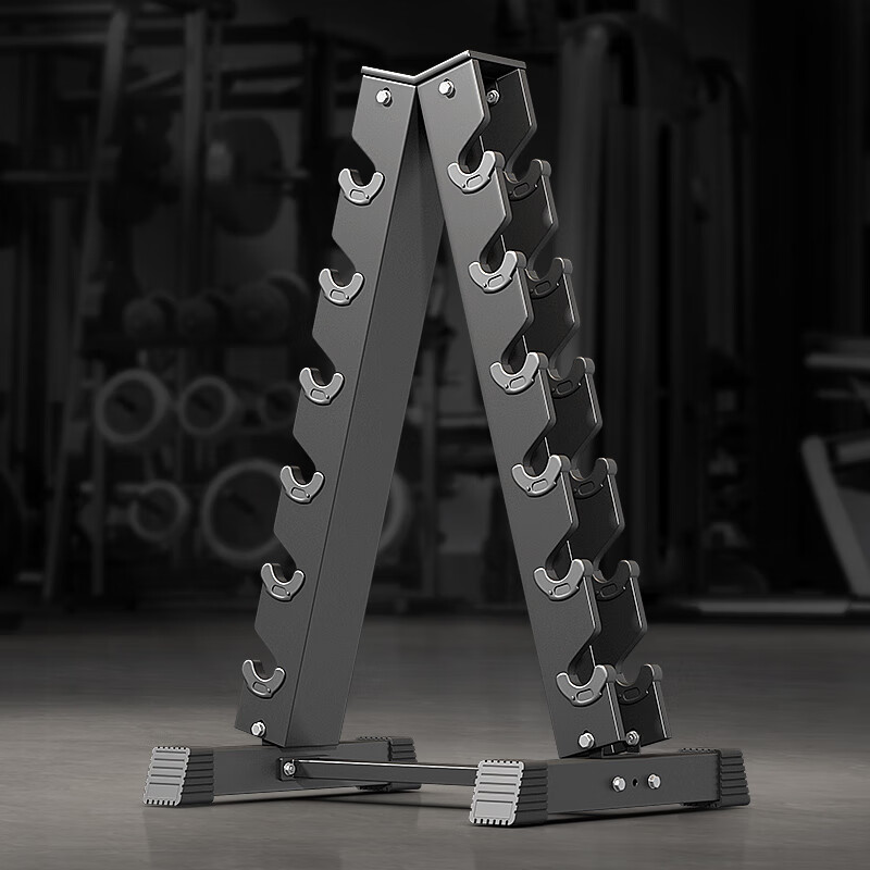 DONIUZ men's home commercial gym steel universal multi-layer storage bracket dumbbell rack placement rack six-layer dumbbell rack